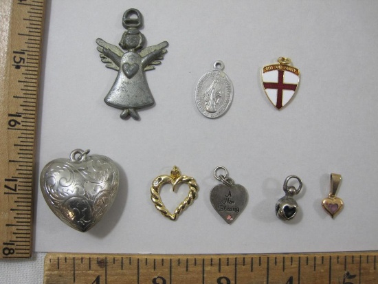 Variety of Heart Shaped Pendants and more, 1oz