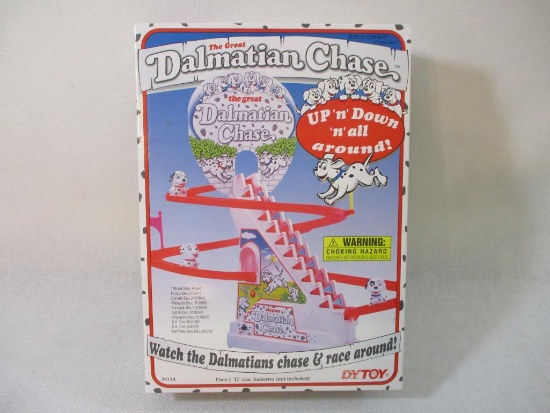 The Great Dalmatian Chase, battery operated, in original box, 1996 Dah Yang Toy Inc Co Ltd, 1 lb 11