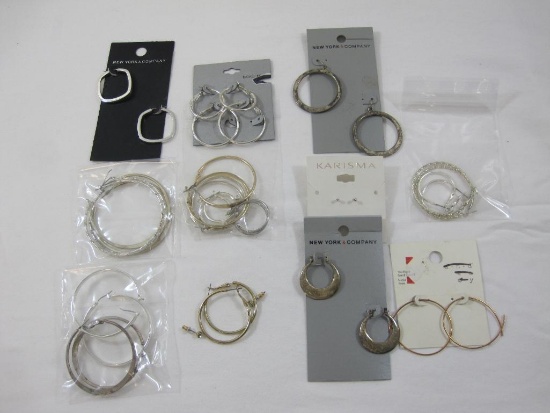 Assorted Earrings, New York & Company and more, many New on Display Backer, 6oz