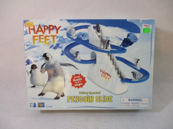 Happy Feet Battery Operated Penguin Slide, in original box, Thinkway Toys, 1 lb 8 oz
