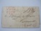 Stampless Cover Norfolk VA - Greenville NC April 12, red, 18 3/4 ms
