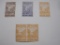 State of California Feeding Stuffs Tax Stamps, 25lbs, 50lbs and 75lbs, plus block of 2 75lb Tax