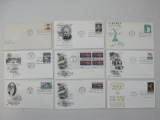 First Day Covers including American Flag Series of 1968, 50th Anniv Arizona Statehood, Honoring Sir