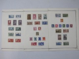 French Postage Stamps includes 1f25 Victor Hugo, 1f250 Paris 1937 Exposition Internationale, 75