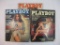 Three 1978 Playboy Magazines: March, May, and July, centerfolds intact, see pictures for overall