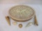 Beautiful Incolay Jewelry Box with Seashells, 3 lbs 6 oz