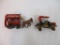 Two Miniatures Cars including Lesney Lipton's Tea Double Decker Stagecoach and wooden car, 3 oz