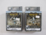 Two NIB Warmachine Convergence of Cyriss Miniatures: Galvanizer Light Vector (PIP 36024) and