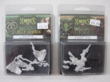 Two NIB Warmachine Hordes Circle Orboros Miniatures: Una the Skyhunter Blackclad Warlock (PIP 72101)