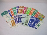 Assorted 1980s Transportation Timetables from NJ Transit, SEPTA and more, 9 oz