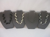 Four Costume Necklaces from Top Frog and more, 4 oz