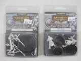 Two NIB Warmachine Convergence of Cyriss Miniatures: Father Lucant Divinity Architect Warcaster (PIP