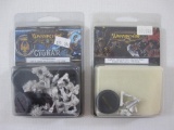 Two NIB Warmachine Cygnar Miniatures: Field Mechaniks Unit (1 Leader and 5 Grunts, PIP 31092) and