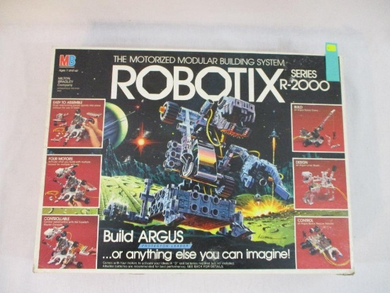 Robotix Series R-2000 Motorized Modular Building System by Milton Bradley, 1985, 6 lbs 1 oz