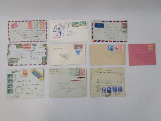 First Day Covers including 1952 Afghanistan, 1935 Spain, 1960 Saudi Arabia and more
