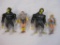 Four 1983 TSR LJN Dungeons & Dragons Action Figures, 14 oz