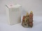 Miniature Resin Castle with Lighthouse, 11 oz