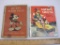 Two Vintage Mickey Mouse Books: Walt Disney's Mickey Mouse and Pluto Pup Little Golden Book (1972)