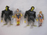 Four 1983 TSR LJN Dungeons & Dragons Action Figures, 14 oz