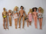 Assorted Dolls including vintage Barbie, Ken and more, see pictures for condition AS IS, 2 lbs 3 oz