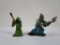 Two Ral Partha miniatures, including Wizard and Knight, 3oz