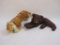 Two Vintage Cat Plush including Mary Meyer Tiger and more, 6 oz