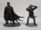 Two miniatures, including Batman and Joker, 3oz