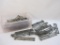 Small Tote of Metal O Scale Train Track, Lionel and more, see pictures, 6 lbs