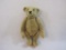 Vintage Steiff Poseable Teddy Bear with ear button, 10 oz