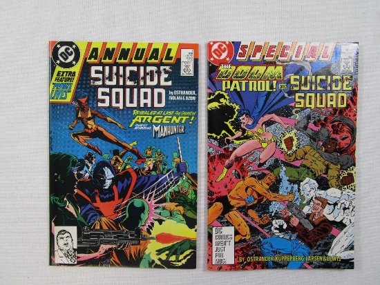 DC Comics Annual Suicide Squad Extra Feature Private Lives No 1, 1988 Ostrander, Nolan & Dizon, with
