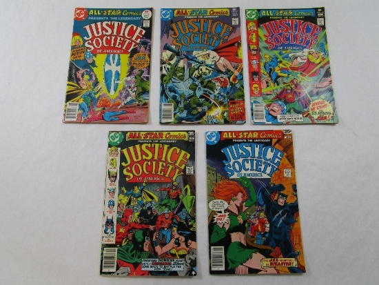 DC All-Star Comics Presents The Legendary Justice Society of America 1977 June No 66 - Dec No 69,