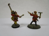 Two Ral Partha Sorcerer miniatures, 3oz