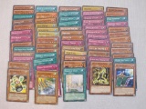 Yu-Gi-Oh Trading Cards including foil Gemini Imps, foil Machina Cannon 1st Edition, Charioteer of
