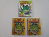 Eyeball Animation Books, Accord Publishing, Frog in the Kitchen Sink by Post/Vasconcellos, and Two