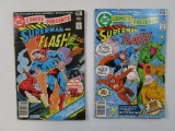 DC Comics Presents Superman and The Flash 1978 Aug No 1, Oct No 2, 6 oz