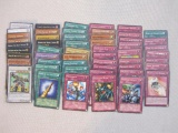 Yu-Gi-Oh Cards including foil Vampire Genesis 1st Edition, foil Simorgh Bird of Divinity 1st