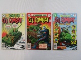 Three DC G.I. Combat Nos. 197, 198, and 200, Dec 1976-Mar 1977, 5 oz