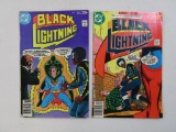 Two 1977 DC Black Lightning Comic Books Nos. 4 & 5, see pictures for condition, 4 oz