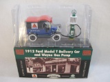 1912 Ford Model T Delivery Car and Wayne Gas Pump Limited Edition Coin Bank Citgo/Cities Service,