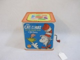 1970 Dr. Seuss Mattel The Cat in the Hat in-the-Music Box, tested and works, 1 lb