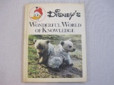 Disney's Wonderful World of Knowledge Hardcover Book, 1971, 1 lb 7 oz