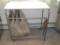Laundry Organizer on Wheels with Table and Three Sorting Compartments