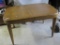 Table 34in wide 54in long and 40 in tall