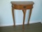 Wooden Side Table with Faux Drawer, 28