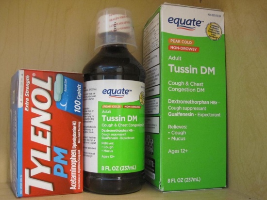 New Sealed Tylenol PM and Tussin DM