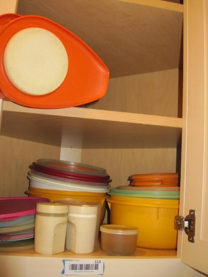 Assorted Vintage Tupperware