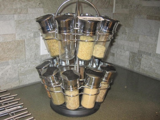 Rotating Spice Rack
