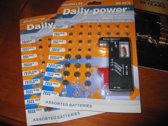 Assorted Batteries