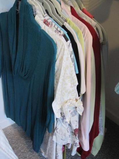 Ladies Blouses and Sweaters Sizes L- 2x