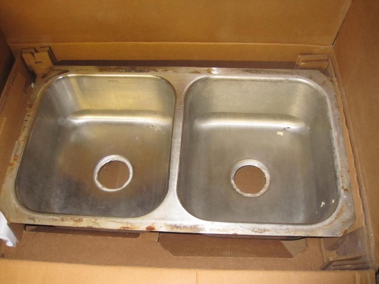 Double Basin Undermount Stainless Steel Sink